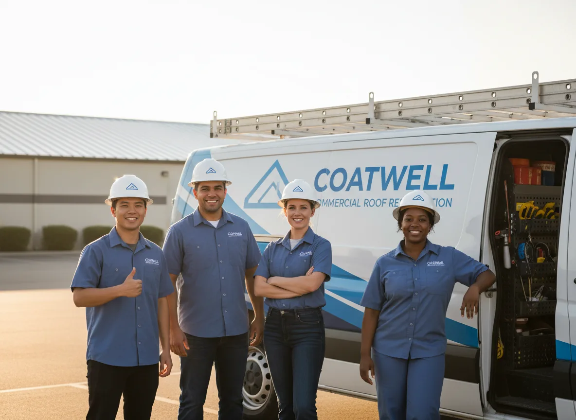 Commercial roof coating company in Irvington, AL
